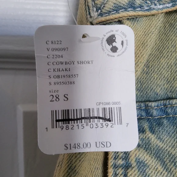 We The Free Waterfalls Baggy Wide-Leg Jeans- 28 Short - Picture 7 of 10